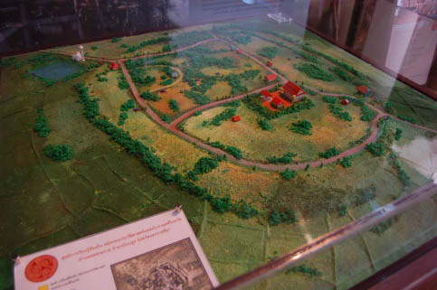 Ban Non Wat Archaeological Site location model
